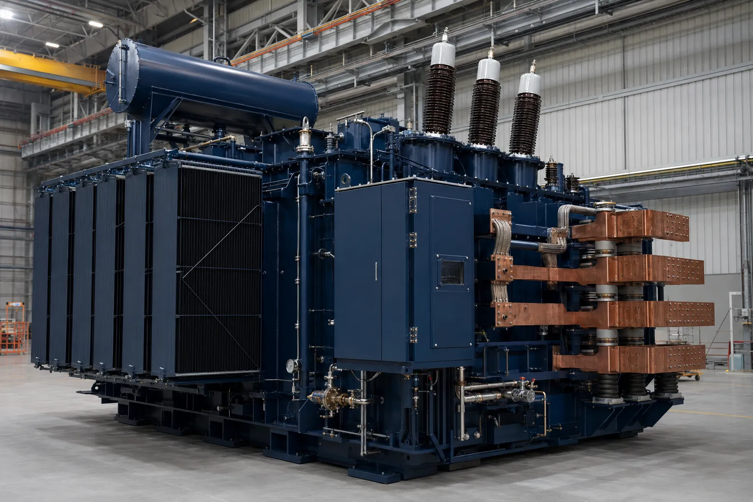 Industrial rectifier and furnace transformer
